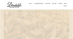 Desktop Screenshot of dinstuhls.com